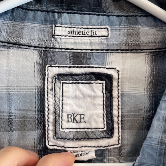 BKE Men’s Button Up Flannel Shirt Size M - Picture 4 of 4